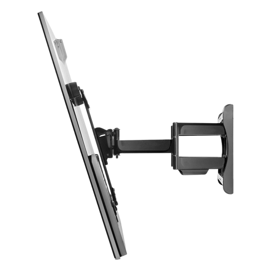 Soporte de Pared Articulado Paramount para Pantallas 39" a 90" / Extensión 542 mm / Capacidad 68KG / VESA 200x100 a 600x400 mm / Inclinación +15°-5° / Pivote ±90°