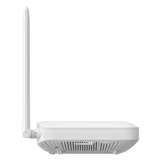 ONU GPON WiFi (2.4/5 GHz), 2 antenas de 5 dBi, Compatible con OLT de Terceros, MIMO 2x2, 4 puertos Gigabit + 1 POTS + USB, conector SC/UPC (Gestión WAN desde la Interfaz de la ONU)
