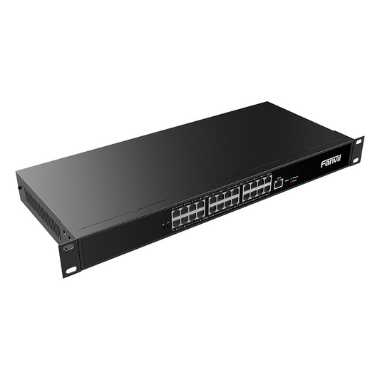 Switch PoE de 2 Hilos para telefonos Fanvil X303-2 , 24 puertos RJ11