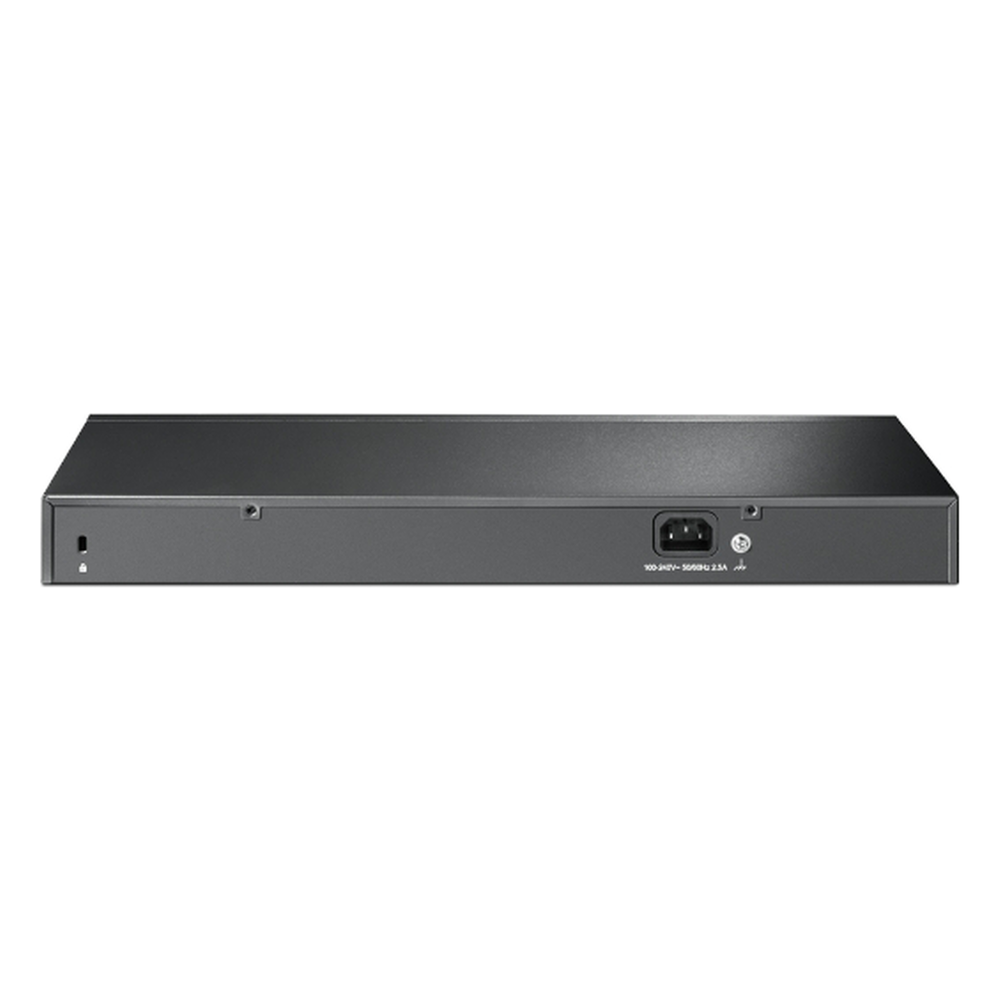 Switch PoE+ no Administrable 16 puertos 10/100 Mbps + 2 puertos 10/100/1000 Mbps + 1 puerto SFP, 8 puertos Extensor PoE (hasta 250 m), 150W, diseño para Vigilancia IP