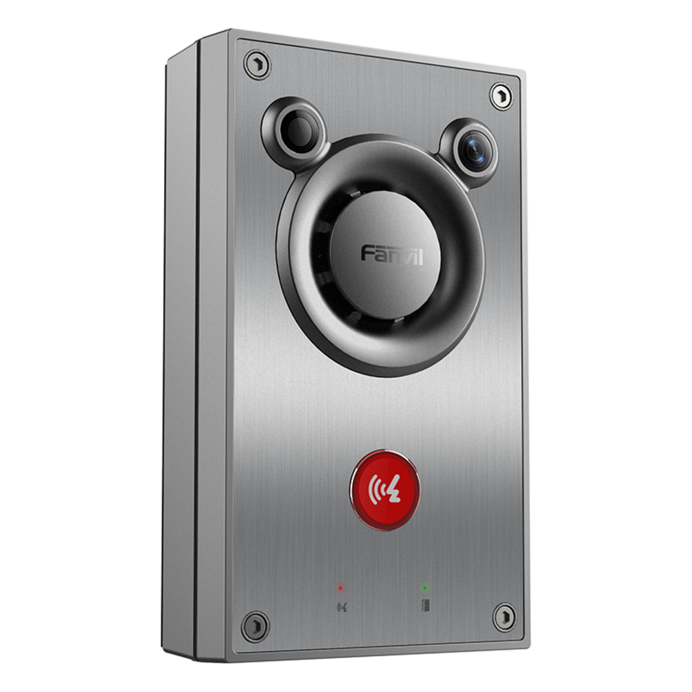 Video Intercomunicador IP con Cámara 4MP / Altavoz 10W / 2 Líneas SIP / IP66 e IK10 Anti-vandálico / PoE 802.3af / Visión Nocturna IR y HDR / -40°C a 70°C