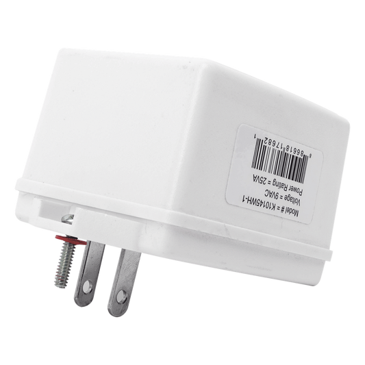 Transformador de pared 120 Vca a 9 Vca, 25 VA, Clase 2, con listado UL