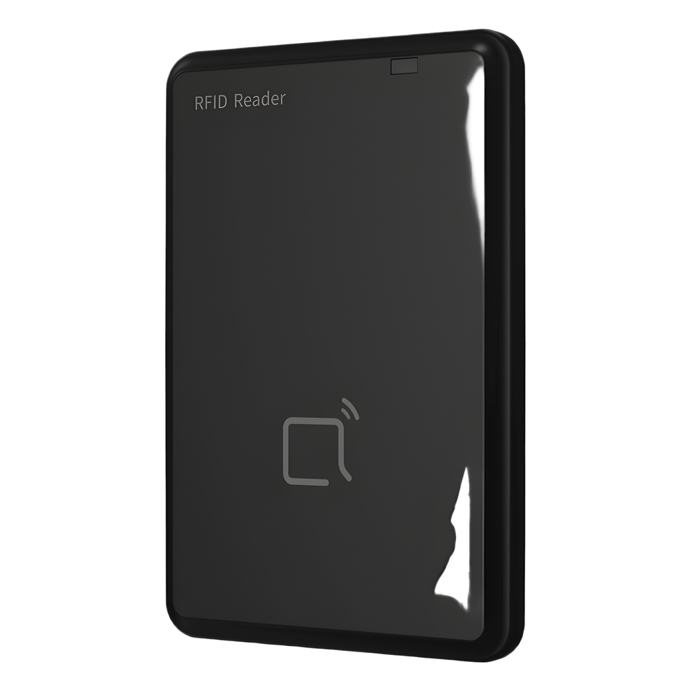LECTOR DE TARJETAS DE ESCRITORIO AKUVOX ACR-CID01 / MULTIFUNCIONAL / CONEXIÓN USB / LECTURA MULTI-FRECUENCIA / PLUG AND PLAY / COMPATIBLE WINDOWS E IOS