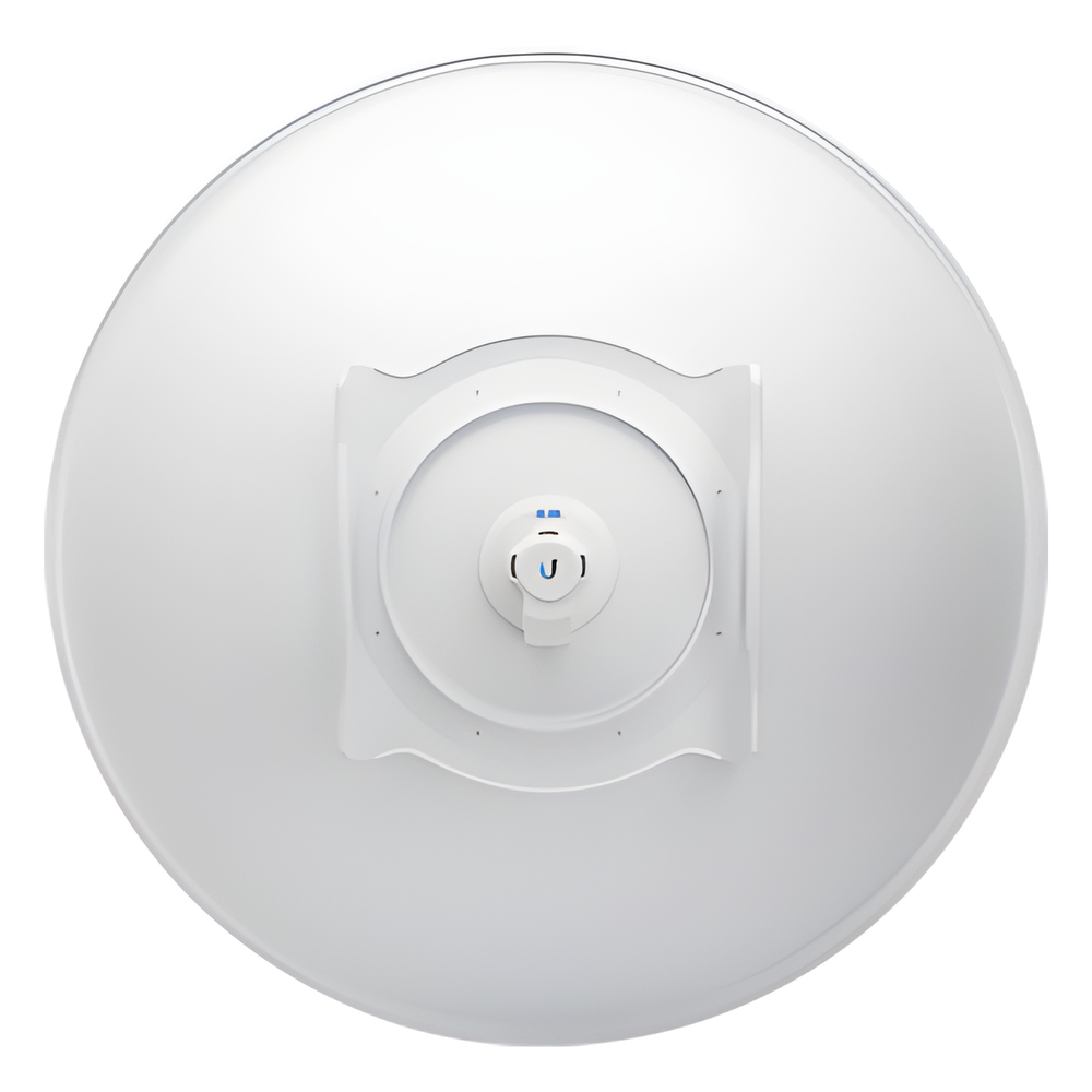 PowerBeam airMAX AC hasta 450 Mbps, frecuencia 5 GHz (5150 - 5875 MHz) con antena tipo plato de 29 dBi