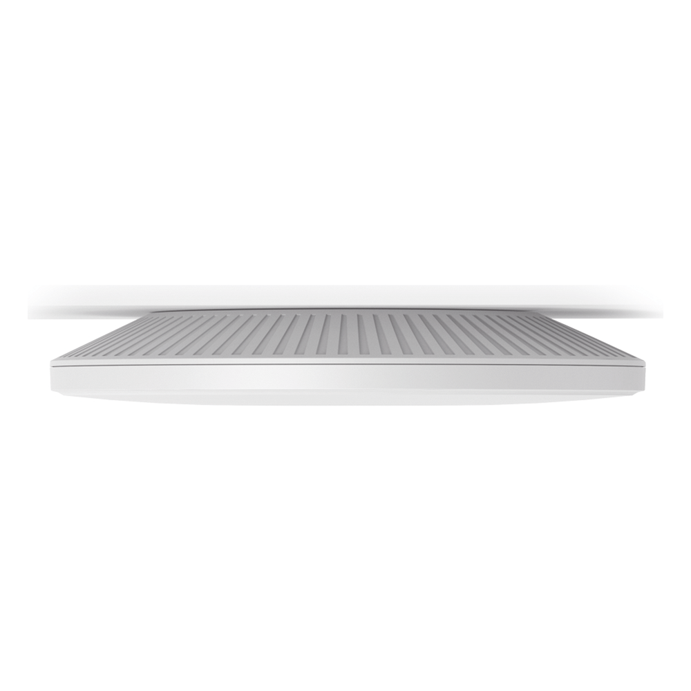 Punto de Acceso Omada / Wi-Fi 7 BE22000 MU-MIMO 4x4 / 2 Puertos 10 Gbps / Mesh Omada / Operaciones Multiencale (MLO) / Configuración por Controlador o Stand-Alone / Para Montaje en Techo/pared / Alimentación PoE++