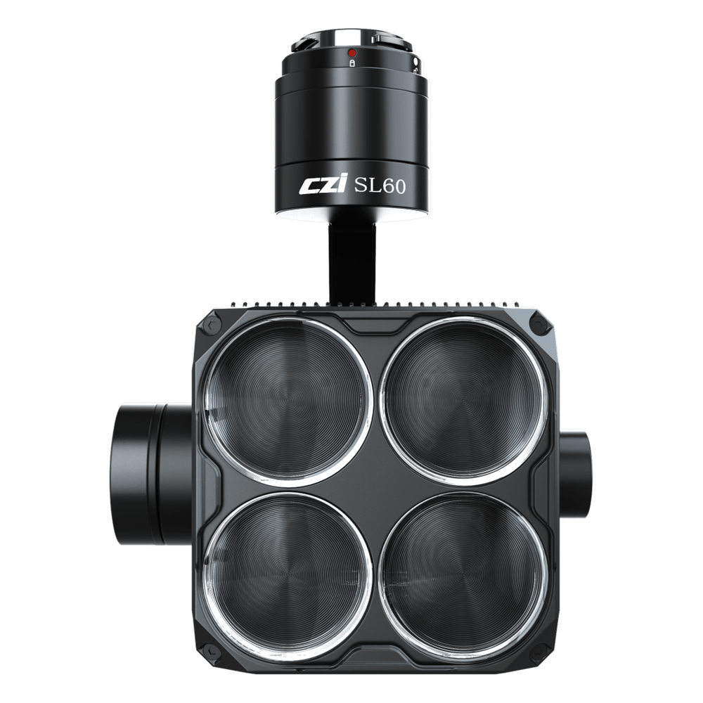 Estrobo Multi-color compatible con Drones DJI M350/M400, 90W Máximo, Luz Estroboscópica Multi-color, 4 Colores RGBY