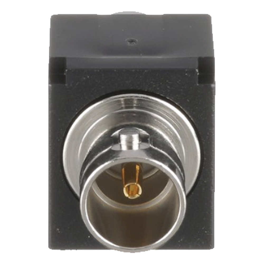 Módulo Acoplador Coaxial Tipo BNC, Mini-Com, de 75 Ohms, Color Negro