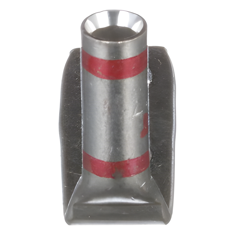 Zapata de compresión LCC8-14AF-L a 90° grados para cal. 8 Awg, Barreno para tornillo prisionero de 1/4, 1 Pz