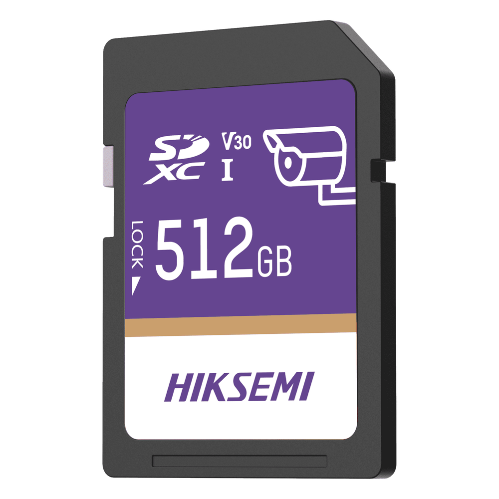 Tarjeta SD GuardPro P10 / 512 GB / 100 MB/s Lectura / 90 MB/s Escritura / Clase 10 U3 V30 / 3D TLC NAND / Especializada Para Videovigilancia 24/7