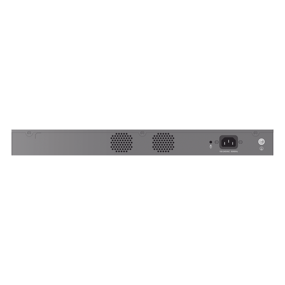 Switch Capa 3 PoE+ Administrable / 16 puertos 10/100/1000 Mbps + 4 Puertos SFP+ de 10 Gigabits / Hasta 240W / Compatible con GWN Cloud.
