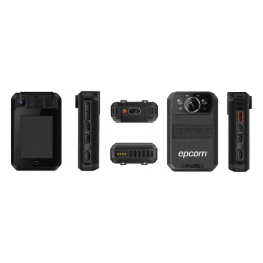 Body Camera para Seguridad / Video 4K / GPS Interconstruido / Conexión 4G-LTE / WiFi / Bluetooth / Sistema Basado en Android / Exterior IP66