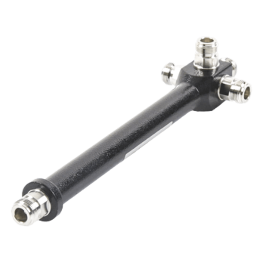 Divisor de Potencia 4 Salidas / 698-2700 MHz / PIM -120 dBc / 200W Potencia Máxima / Conectores N Hembra / Pérdida 6.32 dB / 50 Ohm