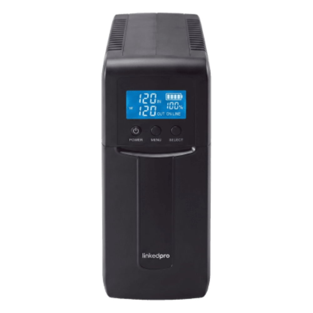 UPS de 850 VA/510 W, Topología Línea Interactiva, Entrada 120 Vca NEMA 5-15P, Tipo Mini Torre, Con 9 Tomas NEMA 5-15R