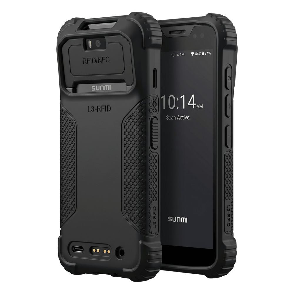 Funda Protectora / Silicona Reforzada / Protección 1.5 m (4.9 ft) / SUNMI L3-RFID / Acceso Total Botones y Puertos / Compatibilidad Correas
