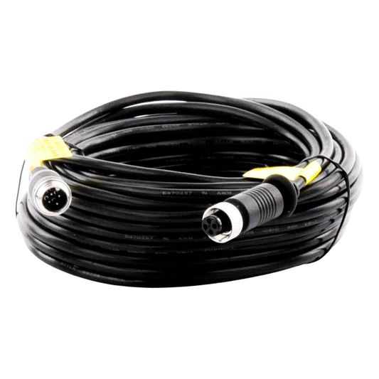 Cable Extensor de Vídeo y Audio de 14 Metros / Conector Tipo Aviación / Compatible con Cámara TURBO Móvil HIKVISION