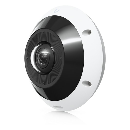 UniFi G6 Pro 360 – Cámara Panorámica 12 MP PoE, Resistente a la Intemperie y Antivandálica con Cobertura de 360°, Zoom, Giro e Inclinación Digitales, y Visión Infrarroja Inteligente