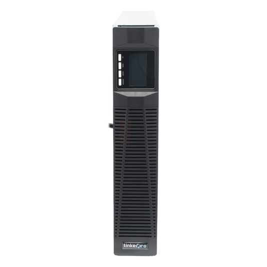 UPS de 3000VA/2700W / Topología On-Line Doble Conversión con Baterías Internas / Entrada y Salida de 120 Vca / Pantalla LCD Configurable / Formato Rack o Torre / 8 Salidas