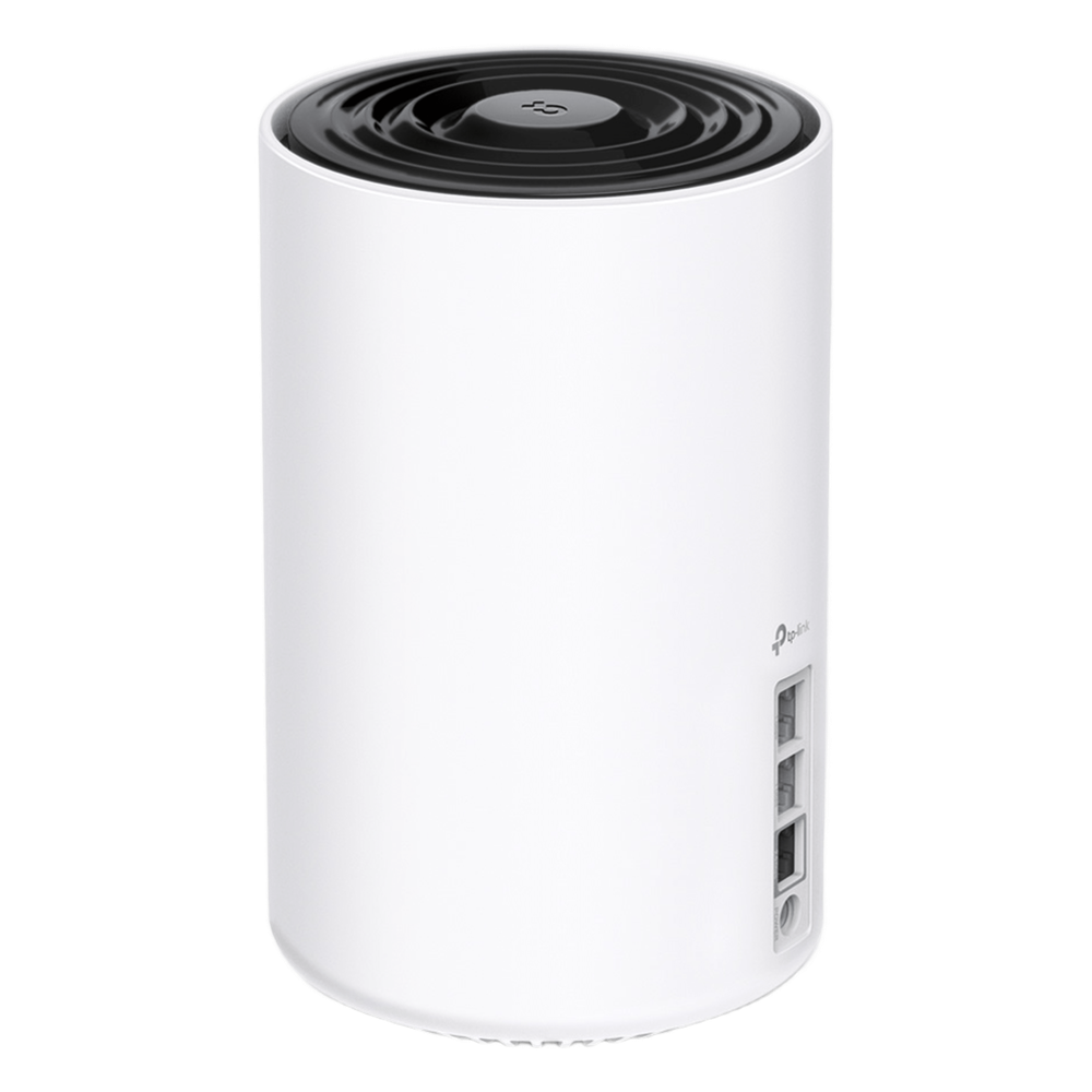 Router Inalámbrico MESH Interior para Hogar / Doble Banda Wi-Fi 6E AX5400 Mbps / 3 Puerto Gigabit WAN/LAN / 4 Antenas Internas / Administración Mediante la App Deco (iOS, Android) / Protección HomeShield