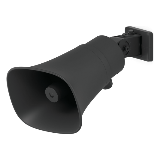 UniFi Protect AI Horn Speaker, Altavoz IP 120 dB, PoE+, Alerta AI Avanzada, Montaje Pared, Esquina y Poste, IP66, Color Negro