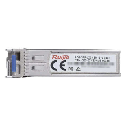 Transceptor Lado (A) un Hilo BiDi SFP 2.5Gb LC Monomodo Tx 1310nm / Rx 1550nm, hasta 3km