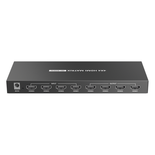 Matricial 4x4 HDMI | 4K@60Hz | Soporta HDR10 | Configuración EDID | Múltiples Modos de Conmutación