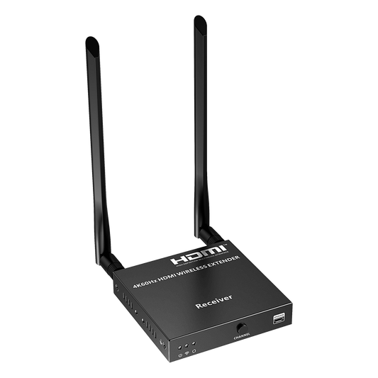 Receptor Inalámbrico HDMI | 4K@60Hz 4096x2160 | Tecnología ipcolor STREAM | Banda 5G 5.18-5.24 GHz | Distancia 50 m | Conexión de Hasta 1 a 4