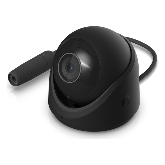 Cámara de Seguridad Turret Color Negro / Alimentación PoE/ Resistente a Manipulaciones IK04/ Sensor de Imagen 1/1.8" 8MP/ Ajuste Manual 3 Ejes