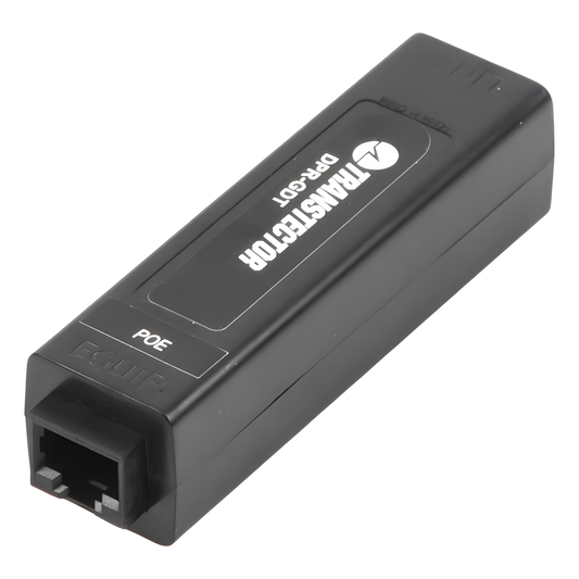 Protector PoE Gigabit Ethernet / Tubo de Gas GDT / 1000 Mbps / RJ45 / Interior / Protección L-G