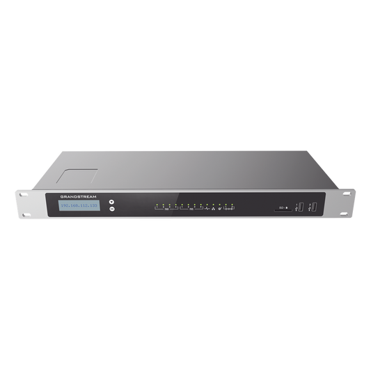 Conmutador IP-PBX para hasta 2000 usuarios y 300 llamadas simultaneas, 4FXO, 4FXS, para solución de comunicaciones unificadas y colaboración