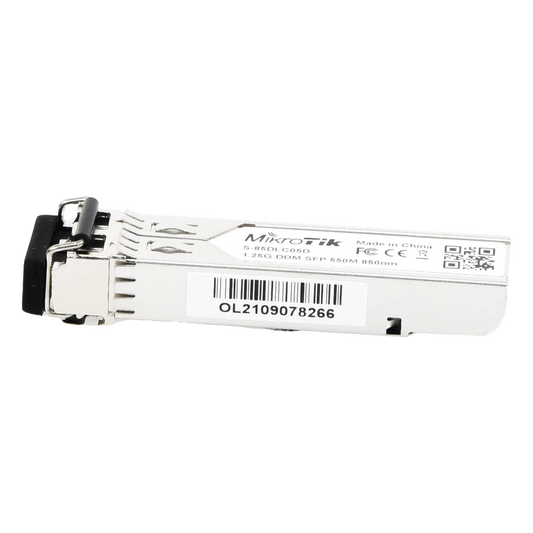 Transceptor MiniGbic SFP 1.25G LC Duplex para fibra Multi Modo 550mts
