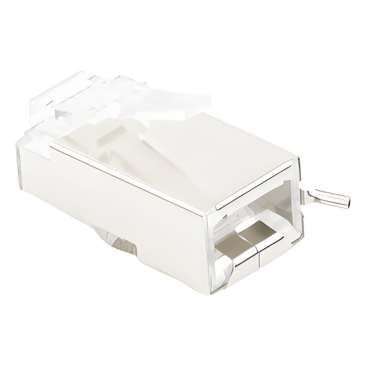 Conector RJ45 para Cable FTP/STP Categoría 5E - Blindado con Pin a Tierra