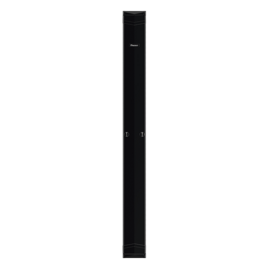 Organizador Vertical PatchRunner™ Mejorado, Doble (Frontal y Posterior), Para Rack Abierto de 45 Unidades, 12in de Ancho, Color Negro