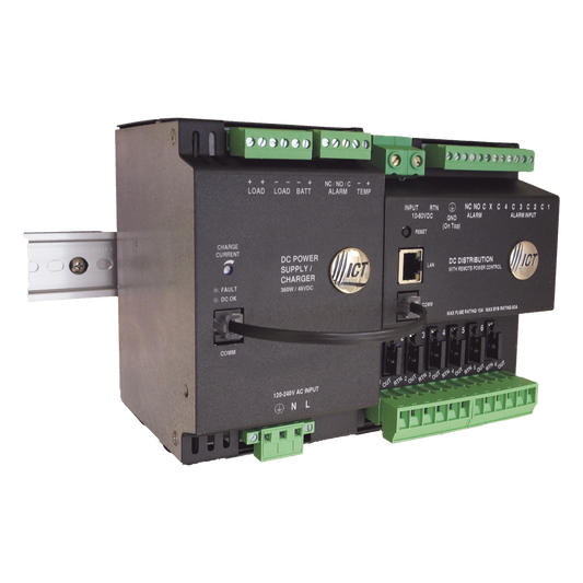 Fuente de Poder Industrial de 480W, salida 48 Vcc, para montaje en riel Din