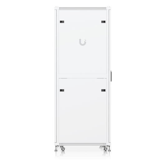 UACC Rack Cabinet 42U (600 × 800 mm) – Gabinete de Piso Totalmente Ensamblado con Ventiladores Integrados, Paneles Removibles, Ruedas con Seguro y Puerta Frontal Perforada para Óptimo Flujo de Aire