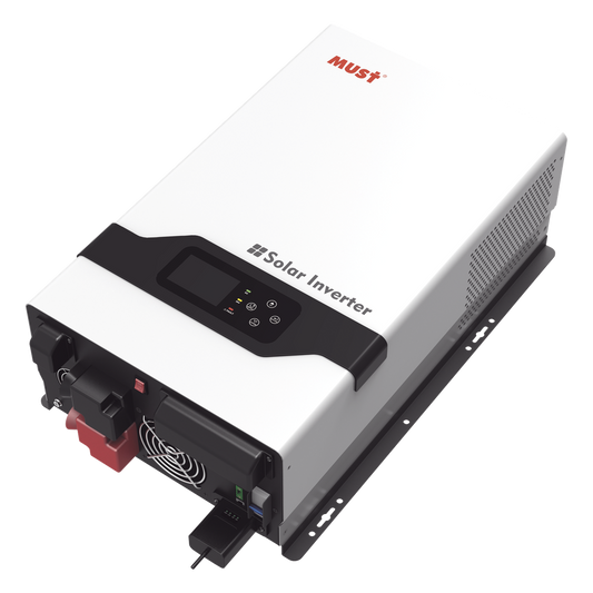 Inversor / Cargador de 5 KW para Sistemas Tipo Isla 48Vcd /220Vca de Entrada , 120 o 220Vca de Salida , Onda Sinusoidal Pura con Controlador MPPT