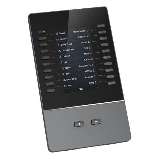 Modulo de extensión para modelos GRP2615, GRP2624, GRP2650 & GRP2670 y al Videoteléfono IP GXV3350 & GXV3450 de Grandstream.