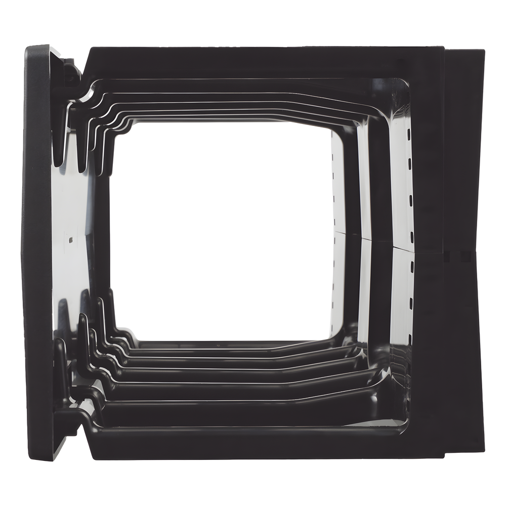 Organizador de Cables Horizontal PatchRunner™, Sencillo (Solo Frontal), Para Rack de 19in, 4UR
