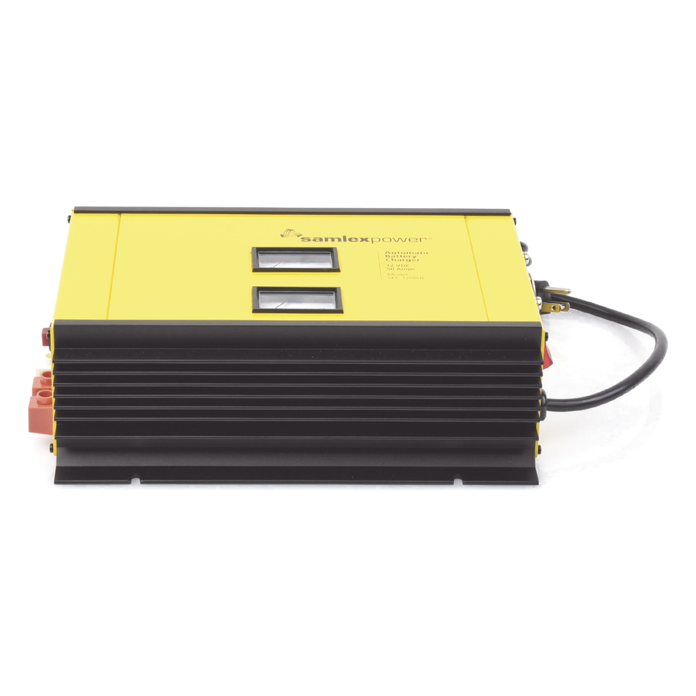 Cargador de Baterías de Plomo Ácido 12 Volts, 50 A / Bancos de 450 a 550 Ah