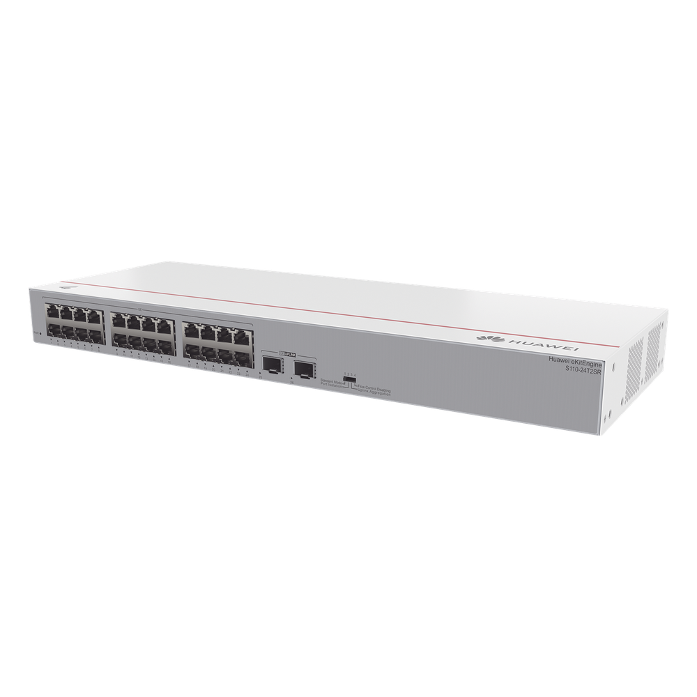 Switch Gigabit No Administrable / 24 puertos 10/100/1000 Mbps / 2 Puertos SFP Uplink