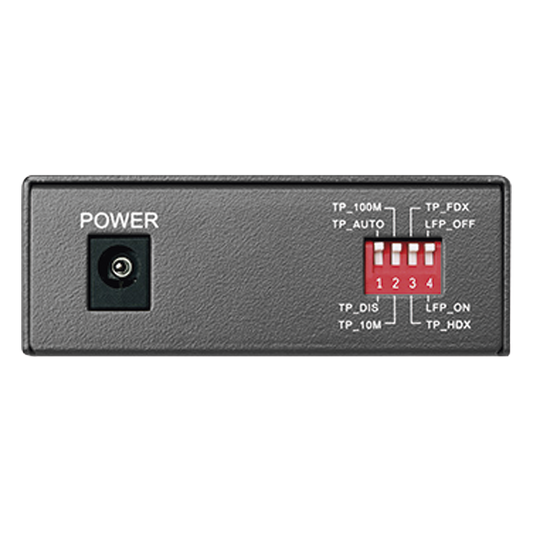 Convertidor Fibra Óptica WDM Monomodo / 1 puerto RJ45 10/100 Mbps / 1 puerto SC/UPC 100 Mbps / Hasta 20 Km / Para su Funcionamiento Requiere el Modelo MC112CS / Plug and Play