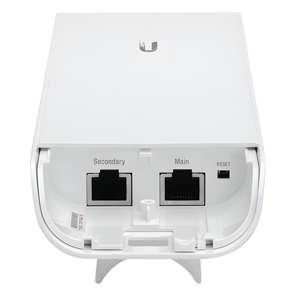 NanoStation airMAX M2 CPE, hasta 150 Mbps, frecuencia 2 GHz (2412-2462 MHz) con antena integrada de 11 dBi