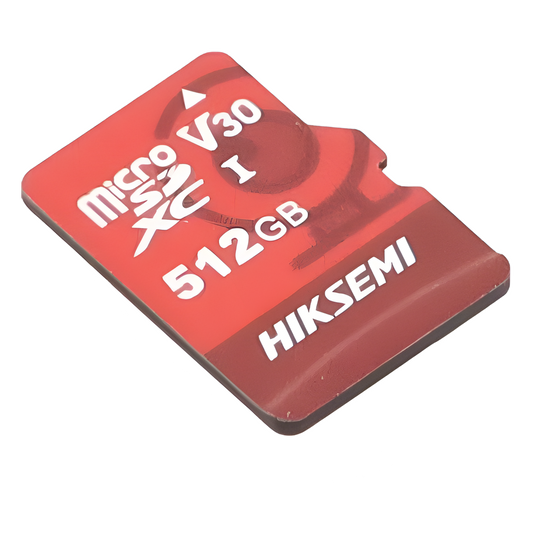 MicroSD HIKSEMI NEO Plus / 512 GB / 95 MB/s Lectura / 60 MB/s Escritura / Clase 10 U3 / TLC NAND / Especializada Para Videovigilancia 24/7