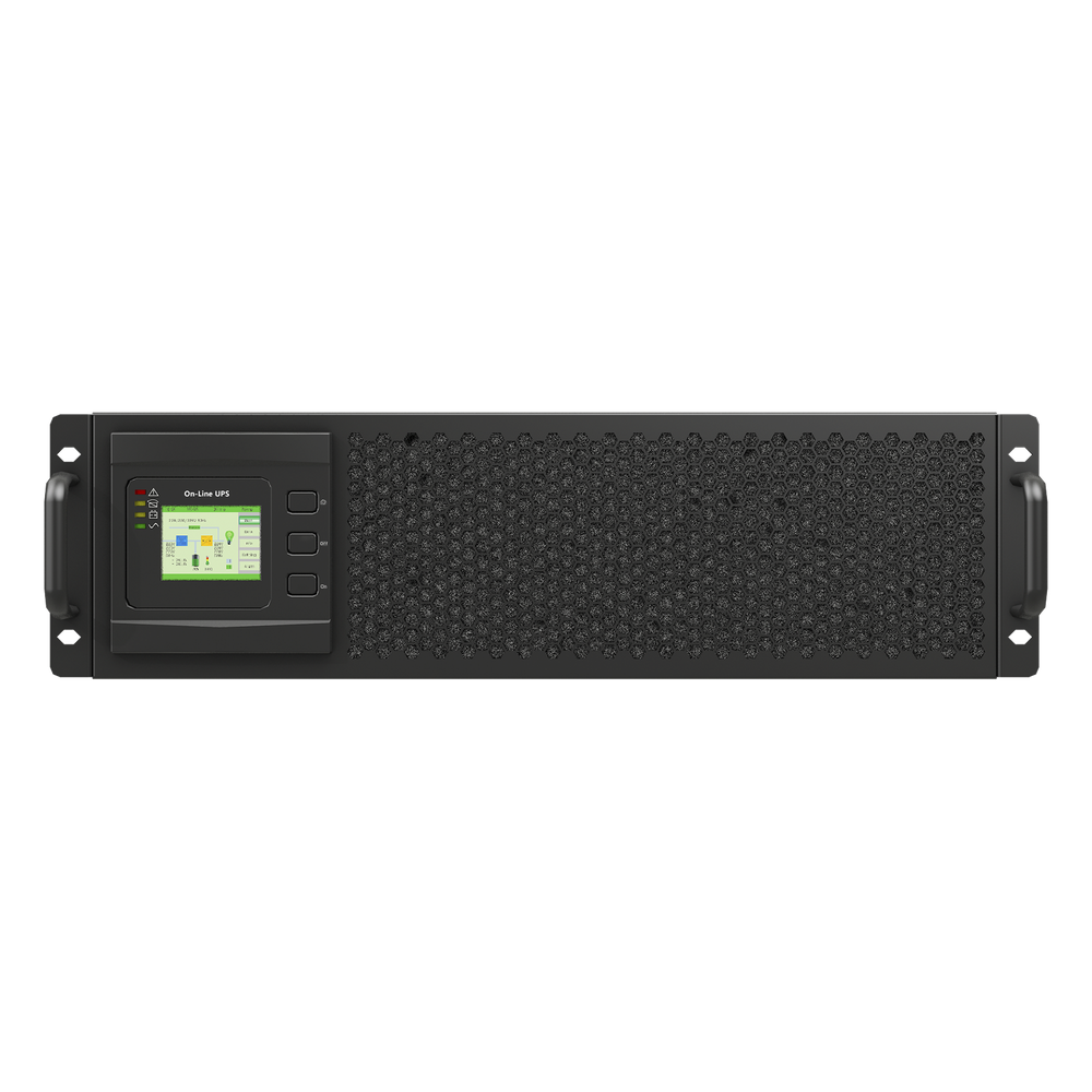UPS de 15 KVA/15 kW, Online Doble Conversión, 120 Vac de Entrada 3 Fases, Entrada Hardwired, Onda Senoidal Pura, Torre o Rack