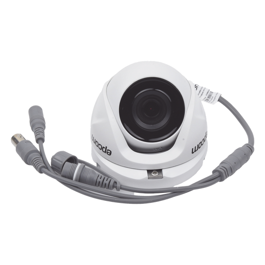 Turret TURBOHD 2 Megapixel (1080p) / METÁLICA / Gran Angular 103° / Lente 2.8 mm / IR EXIR 20 Mts / Exterior IP66 / TVI-AHD-CVI-CVBS / dWDR
