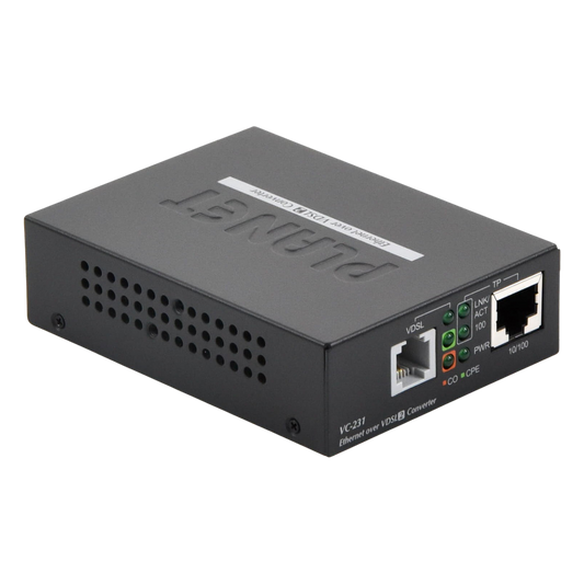 Convertidor de Medios Ethernet a Travez de VDSL2