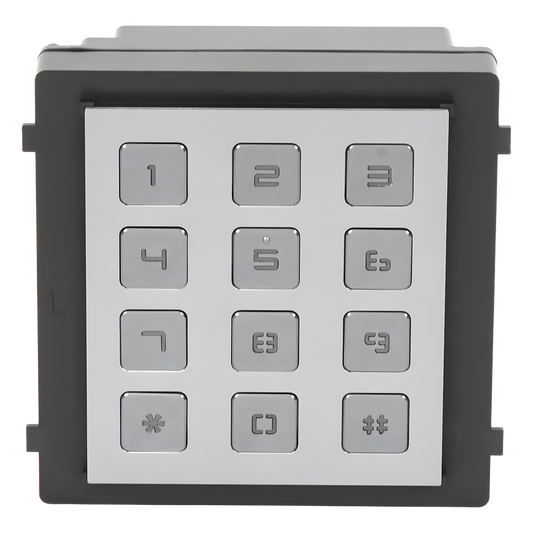 Módulo de Teclado para Frente de Calle Modular / Desbloqueo de Puerta Mediante Código / Llamada a monitor.