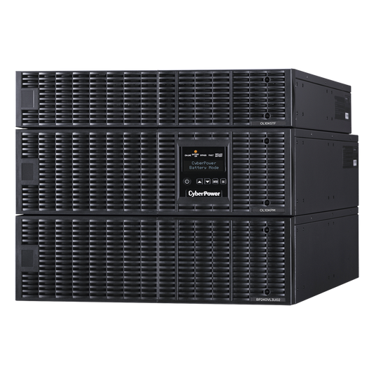 UPS de 10000 VA/10000 W, Online Doble Conversión, 200 - 240 Vac de Entrada, 120 - 240 Vac de Salida, Entrada Hardwired, Onda Senoidal Pura, Torre o Rack de 8 UR, Con 6 Tomas NEMA 5-20R, 3 NEMA L6-30R y Terminal Hardwire