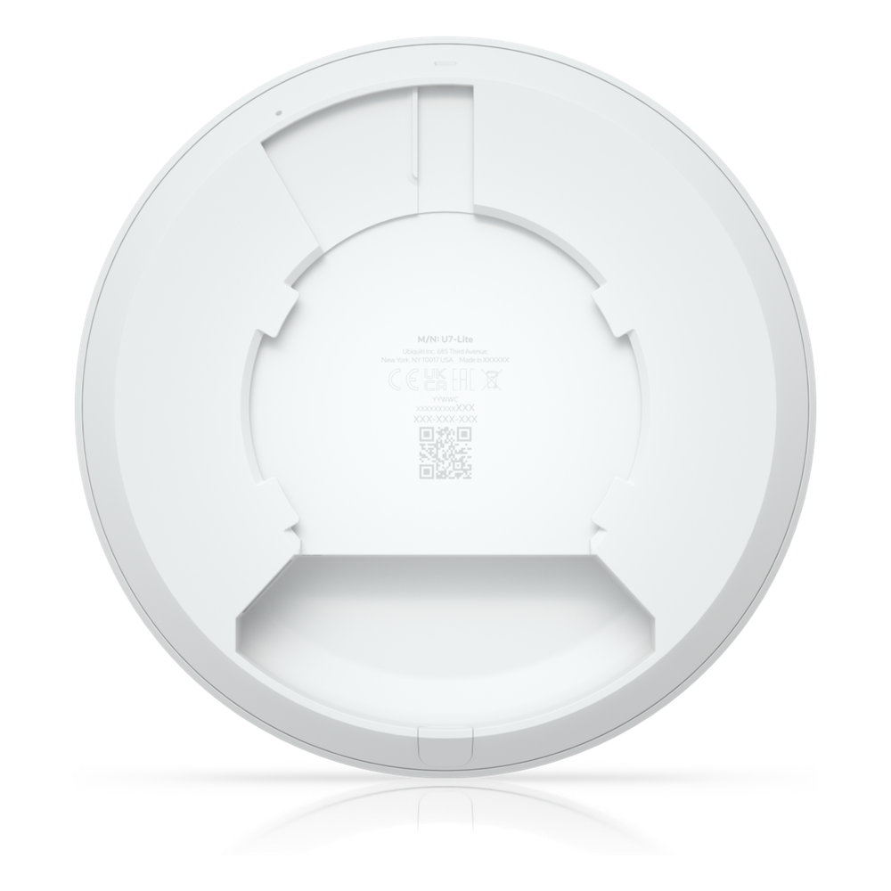 U7 Lite Wi-Fi 7 Doble Banda para Interiores con Cobertura de Hasta 115 m² y Soporte para Hasta 200 Usuarios