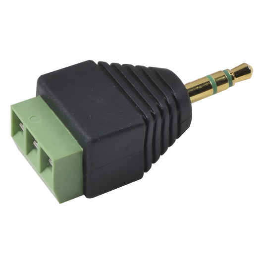 Adaptador para Audio y Video de 3.5 mm con Terminal Atornillable
