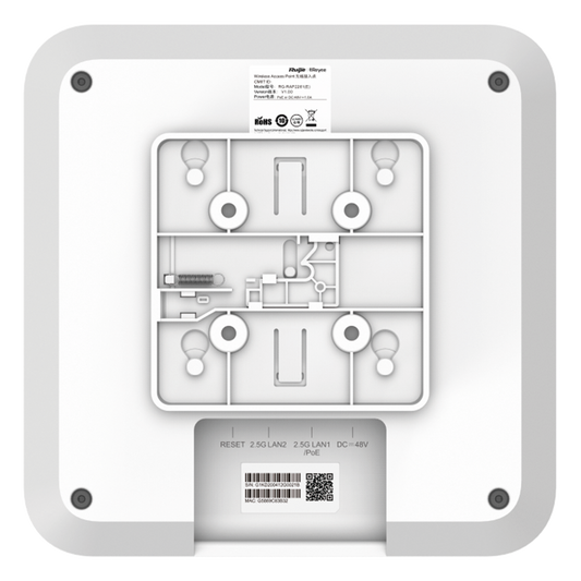 Punto de Acceso Mesh Wi-Fi 6 con doble puerto multi-gigabit 2.5G Interior en Techo hasta 5.9 Gbps, doble banda 802.11 AX6000 MU-MIMO 4x4